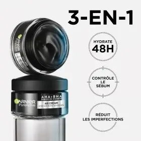 Air Cream - Soin Matifiant Quotidien - Enrichie en AHA + BHA & en Charbon de Garnier Pure Active Garnier 7,50&nbsp;€