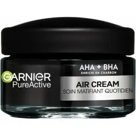 Air Cream - Trattamento Opacizzante Quotidiano - Arricchito con AHA + BHA e Carbone di Garnier Pure Active Garnier 7,50 €