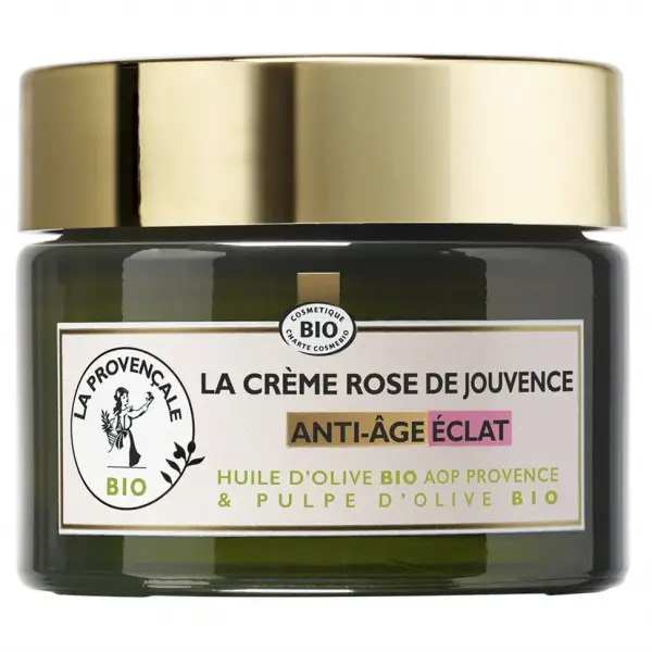 Crema Rosa de la Juventud Anti-edad Iluminadora Certificada Bio de La Provençale La Provençale 9,00 €