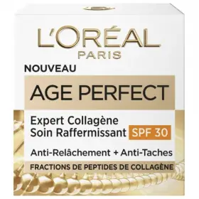 Crema Rassodante Elasticizzante Giorno Viso Pelle Matura Antimacchie Age Perfect SPF30 di L'ORÉAL PARIS L'Oréal 7,50 €
