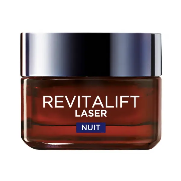 L'Oréal Crème Nacht Anti‑aging Drievoudige Werking Hyaluronzuur Pro‑retinol Vitamine C — 9,50 €
