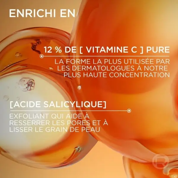 Sérum 12% Vitamina C Pura + Ácido Salicílico + Vitamina E – Antioxidante y Antiedad Revitalift Clinical de L’Oréal Paris L'Or...