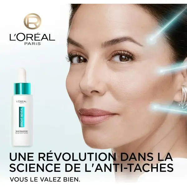 ANTI-FLECKEN-SERUM – ANGEREICHERT MIT MÉLASYL UND NIACINAMID – BRIGHT REVEAL von L’Oréal Paris L'Oréal 12,99&nbsp;€