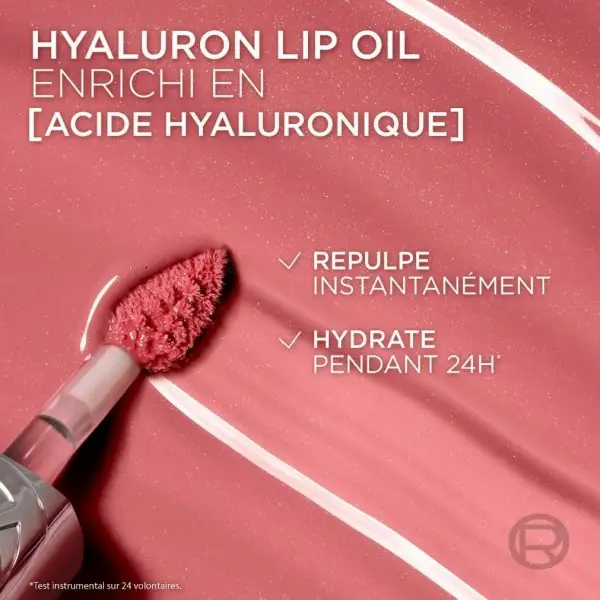 101 Cristal Clear - Gloss Hyaluron Lip Oil Plump Ambition de L'Oréal Paris L'Oréal 6,99 €