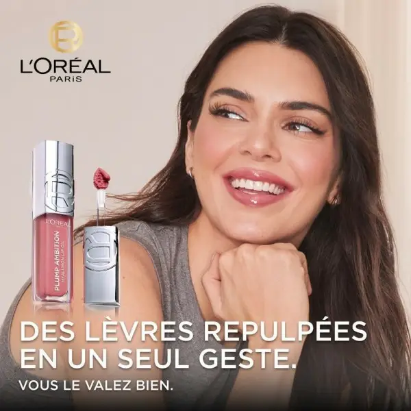 101 Cristal Clear - Gloss Hyaluron Lip Oil Plump Ambition de L'Oréal Paris L'Oréal 6,99&nbsp;€