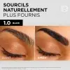 1.0 Noir - Teinture Sourcils Semi-Permanente - Tenue Jusqu’à 5 Semaines - Jusqu’à 10 Utilisations - Brow Color de L’Oréal Par...