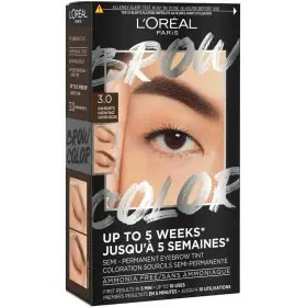 3.0 Castaño Oscuro - Tinte de Cejas Semipermanente - 5 Semanas - Hasta 10 Usos - Brow Color de L'Oréal Paris L'...