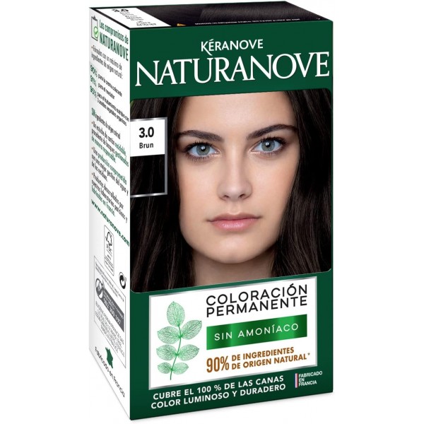 4.0 Deep Chestnut - NATURANOVE Permanent Ammonia-Free Hair Colour by Kéranove Kéranove €4.00