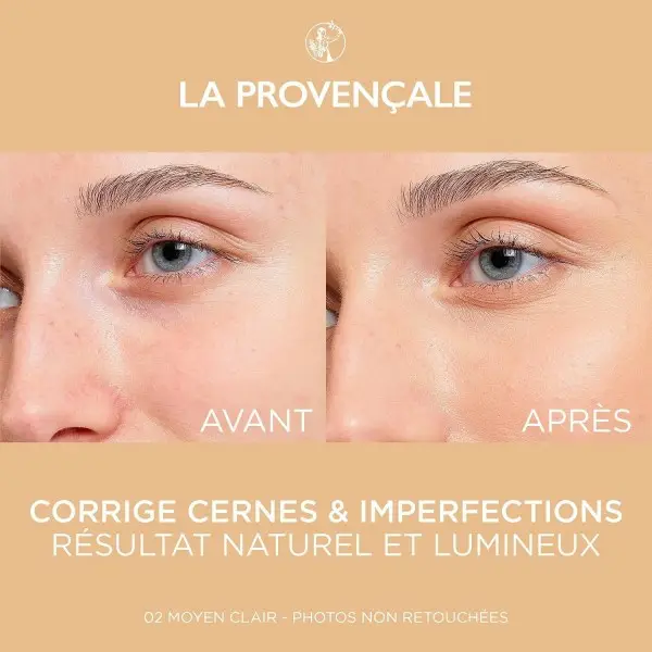 02 Moyen Clair - Correcteur Anti-Cernes 97% Origine Naturelle de La Provençale La Provençale 5,50&nbsp;€