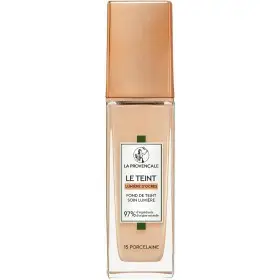15 Porcellana - Il Fondotinta Trattante Effetto Luminoso 97% di ingredienti di origine naturale di La Provençale La Provençale