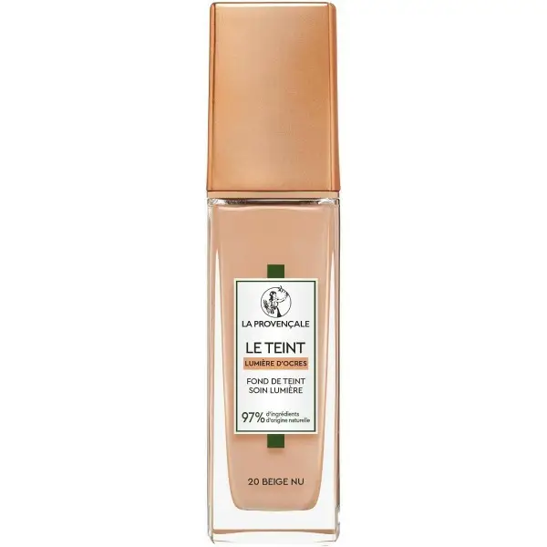 20 Beige Nu - Le Fond de Teint Soin Lumière 97 % Inhaltsstoffe natürlichen Ursprungs von La Provençale La Provençale 7,00 €