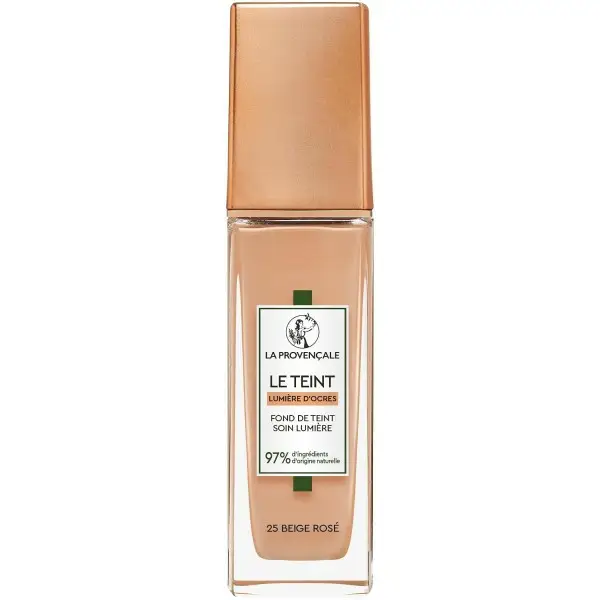 25 BEIGE ROSE - Light Care Foundation 97% naturally derived ingredients by La Provençale La Provençale £7.00