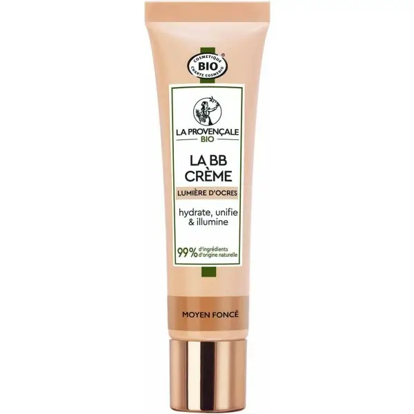 Medium Dark - La Provençale Bio La Provençale Hydrating Ochre Radiance BB Cream €5.50