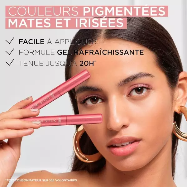 118 Cloudy Rose – Lidschattenstift Shadow Stick Paradise von L'Oréal Paris L'Oréal 6,00&nbsp;€