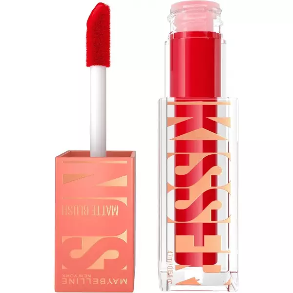 36 Spicy Red - Colorete líquido 3 en 1 con acabado mate luminoso Sunkisser Hazy Matte de Maybelline New York Maybelline 7,00 €