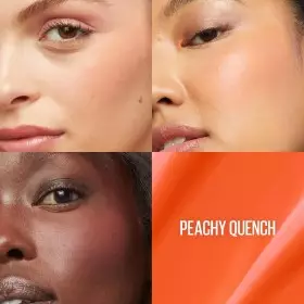 34 Peachy Quench – Flüssiges 3-in-1-Blush mit mattem Finish, glowy Sunkisser und Hazy Matte von Maybelline New York Maybelline
