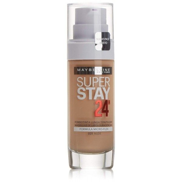 021 Nude - likido fundazio Superstay 24H de Gemey Maybelline Gemey Maybelline 13,90 €