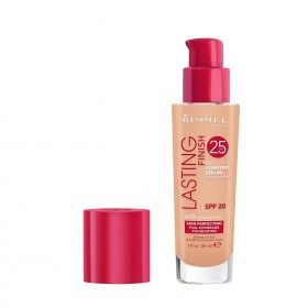 400 Natural Beige Rimmel Iraunkorra Amaitzeko fundazioa Serum Erosotasuna SPF20 Rimmel London 16,99 €