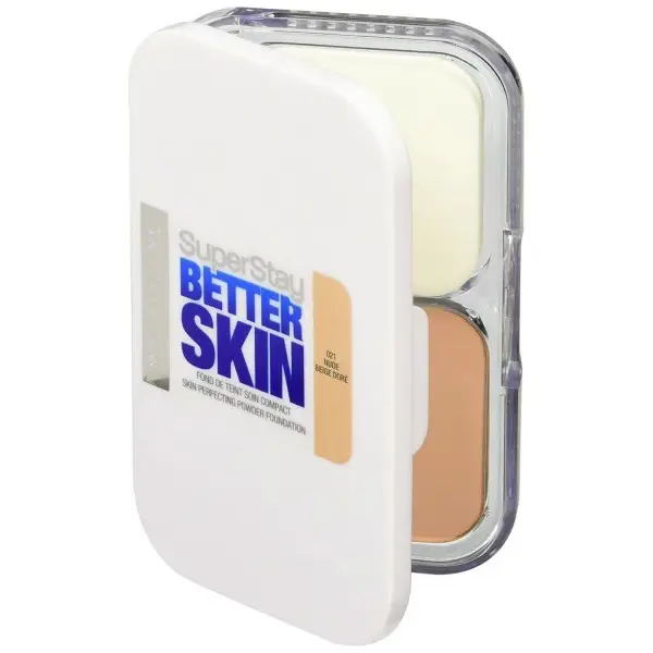 021 Nude / Beige Doré - Fond de Teint Soin Compact Superstay Betterskin Gemey Maybelline Maybelline 4,99 €