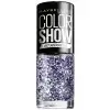 02 Blanco de la Salpicadura de la CAPA SUPERIOR - esmalte de Uñas Colorshow de 60 Segundos de Gemey-Maybelline Gemey Maybelline