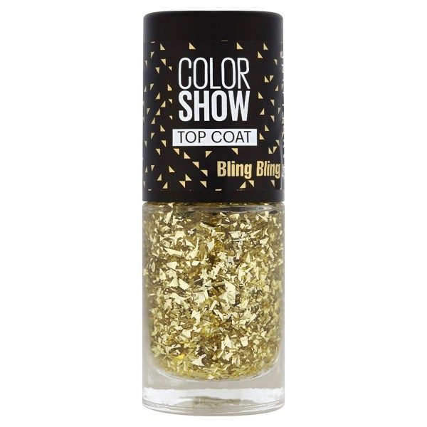 95 BLING BLING Top Coat - Nail Polish Colorshow 60 Seconds of Gemey-Maybelline Gemey Maybelline 4,99 €