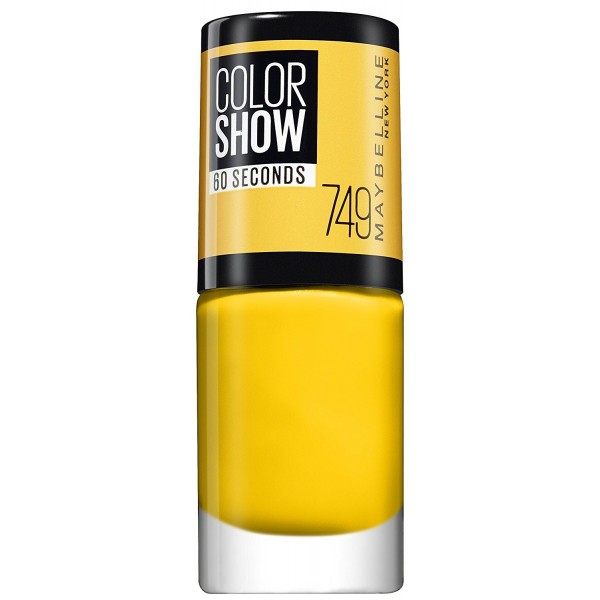 749 Electric Yellow - Nail Colorshow 60 Seconds of Gemey-Maybelline Gemey Maybelline 4,99 €