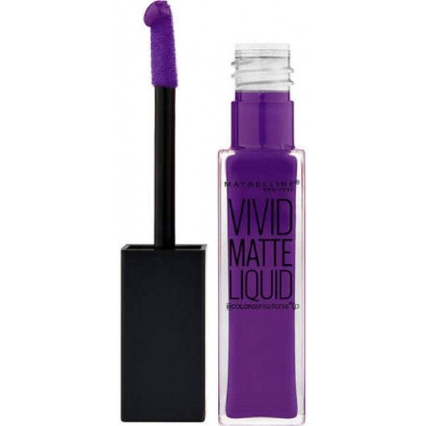 43 Vivid Violet - lippenstift Vivid Matte Liquid presse / pressemitteilungen Maybelline presse / pressemitteilungen Maybelline