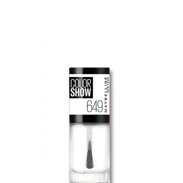649 Clear Shine - Nail Colorshow 60 Seconds of Gemey-Maybelline