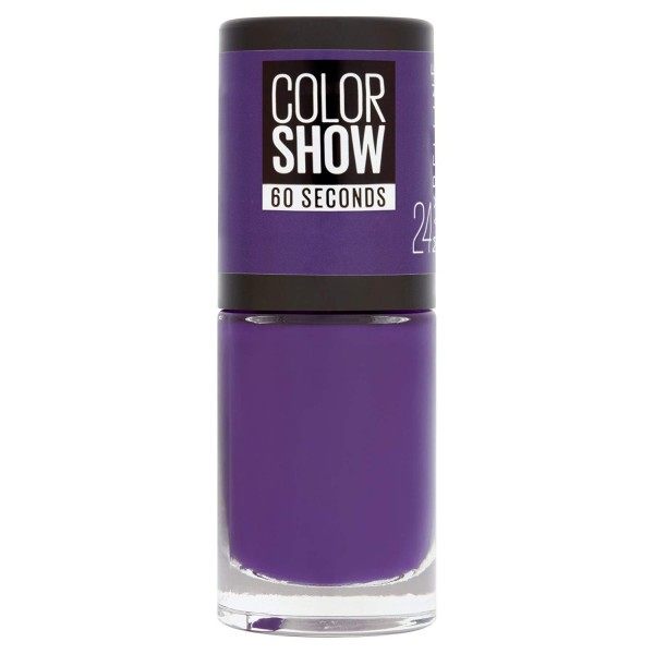 The 24-Very Violet - Nail Polish Colorshow 60 Seconds of Gemey-Maybelline Gemey Maybelline 4,99 €