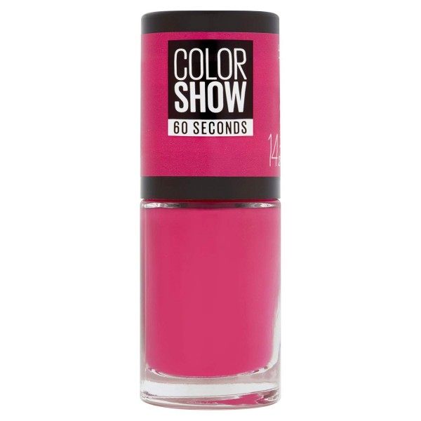 14 Show Time Pink - Vernis à Ongles Colorshow 60 Seconds de Gemey-Maybelline Maybelline 1,00 €
