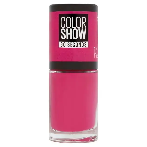 14 Show Time Pink - Vernis à Ongles Colorshow 60 Seconds de Gemey-Maybelline Maybelline 1,00&nbsp;€