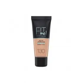 130 Buff Beis - fundación AXUSTE ME MATE & PORELESS de Maybelline Gemey Maybelline 11,90 €