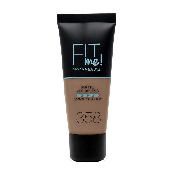 358 latte - foundation FIT ME MATTE & PORELESS from Maybelline Gemey Maybelline 11,90 €