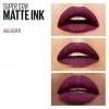 40 Crente - batom Vermella Super Estar MATE PINTURA Maybelline Nova York Gemey Maybelline 14,90 €