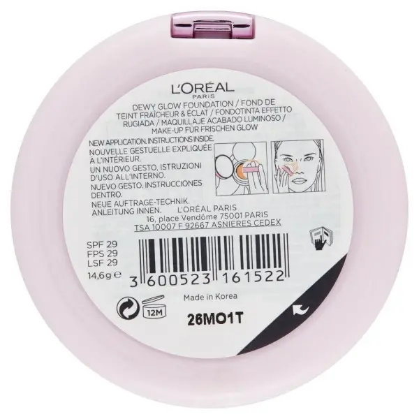 3 Bainila - fundazioaren Kuxin Nude Magia arabera, L 'oréal Paris, L' oréal Paris 17,90 €