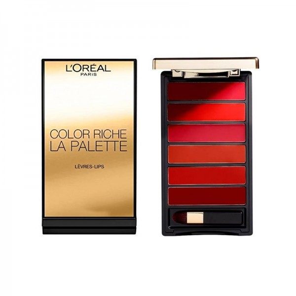 02 Rouge - Palette de Rouge à Lèvres Color Riche de L'Oréal Paris L'Oréal 4,99 €