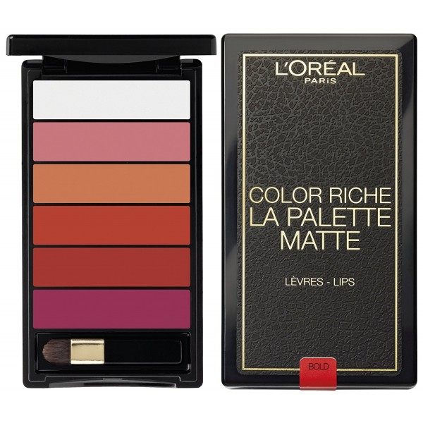 01 Negrita MATE de la Paleta de la barra de labios MATE de Color Riche de L'oréal Paris L'oréal Paris 18,50 €