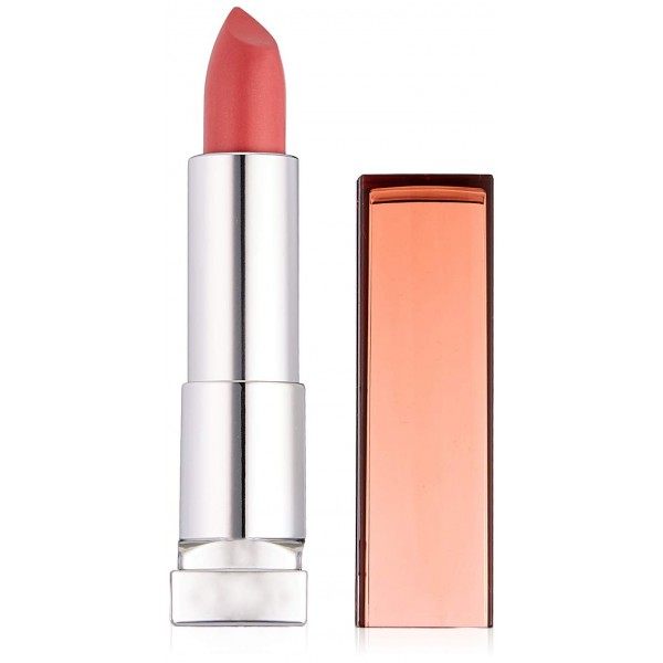 207 Rosa Flin - labial Rojo Gemey Maybelline Color Sensacional