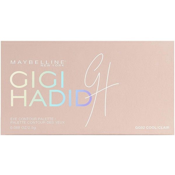 Cool / Clear - Palette of eyeshadows around the eyes by GIGI HADID to Maybelline New York Gemey Maybelline 16,90 €