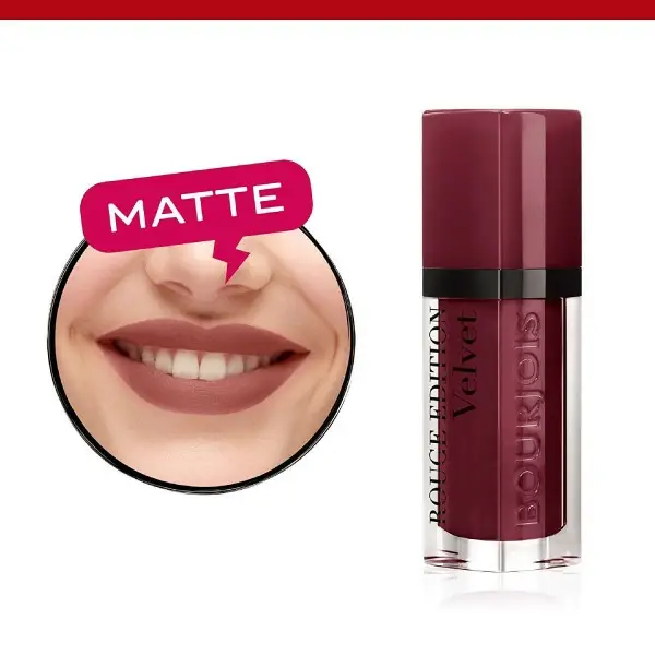 37 Ultra Violette - Rouge à Lèvre MATTE EDITION VELVET de Bourjois Paris Bourjois Paris 3,49&nbsp;€