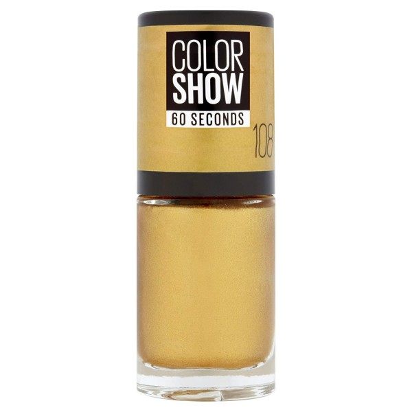 108 Golden Sand - Nagellack Colorshow 60 Sekunden in der presse / pressemitteilungen-Maybelline presse / pressemitteilungen