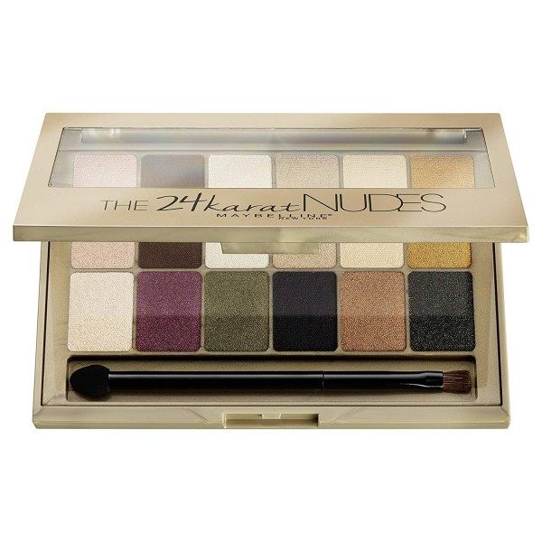 24 Karat Nudes - Palette, Lidschatten-Maybelline New York presse / pressemitteilungen Maybelline 16,99 €