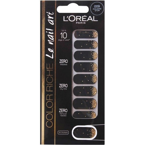 009 Gold Powder - Stickers Nail Polish Nail Art from L'oréal Paris