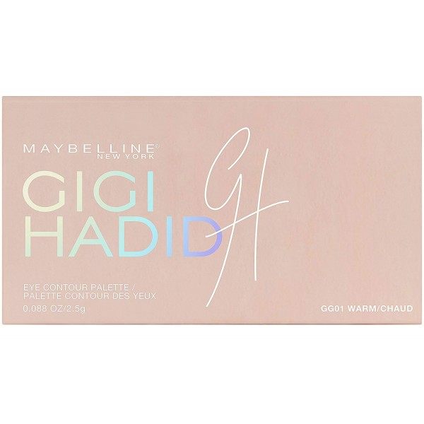 GG01 Warm - Palette of eyeshadows around the eyes by GIGI HADID to Maybelline New York Gemey Maybelline 16,90 €