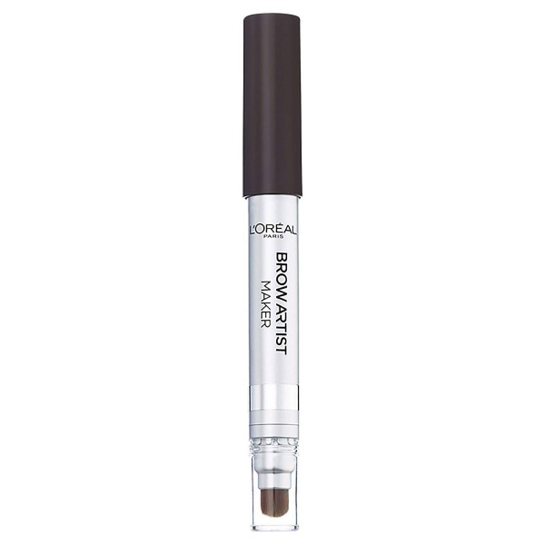 Chestnut brown Dark / Dark Brown - Eyebrow Pencil Finished Powder + Brush Styling Kabuki L'oréal Paris, L'oréal Paris, 12,99 €
