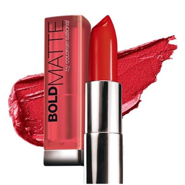 688 RED ( MAT 4 ) Rouge à Lèvres Color Sensational Bold Matte de G...
