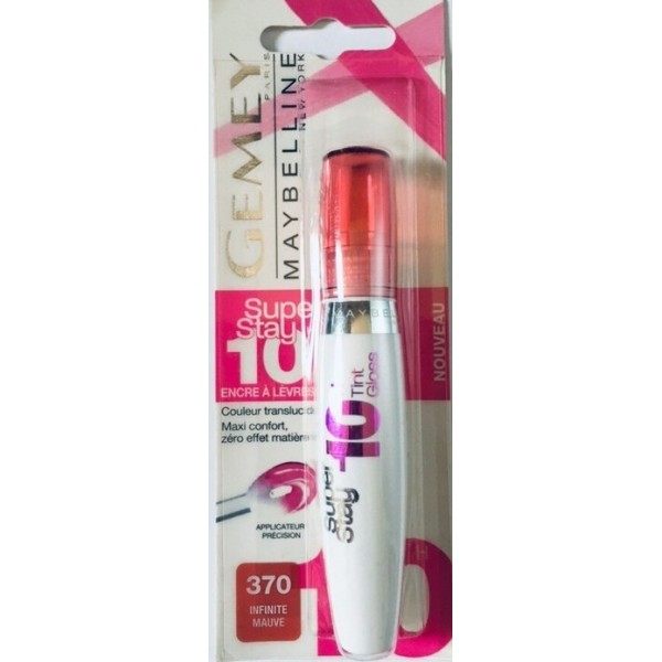 370 INFINITE MAUVE - Rouge à lèvre ENCRE À LÈVRES SUPER STAY 10H Gemey Maybelline Maybelline 4,22 €