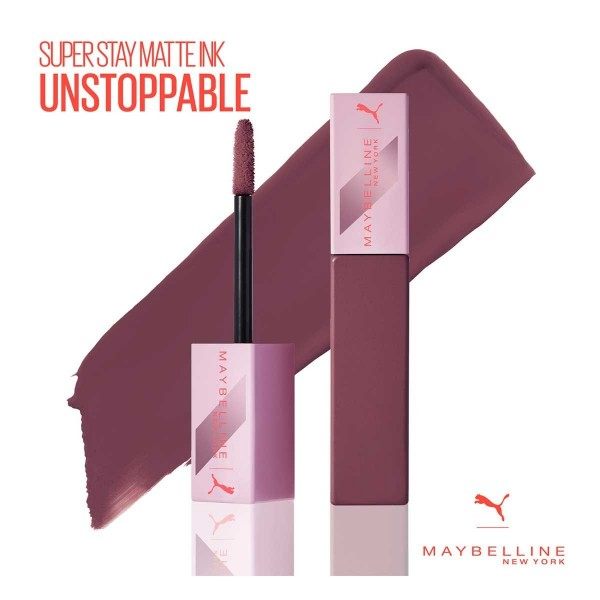 12 Unstoppable Lipstick Superstay Matte Ink Maybelline New York