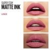 15 Amante Rojo labial SuperStay MATE de TINTA de Maybelline New York Gemey Maybelline 5,99 €