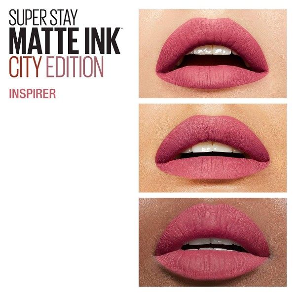 125 Inspiratzen - Gorri ezpain SuperStay MATTE TINTA Maybelline New York Gemey Maybelline 5,99 €